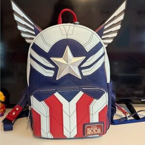 The Falcon & Winter Soldier Loungefly Mini Backpack